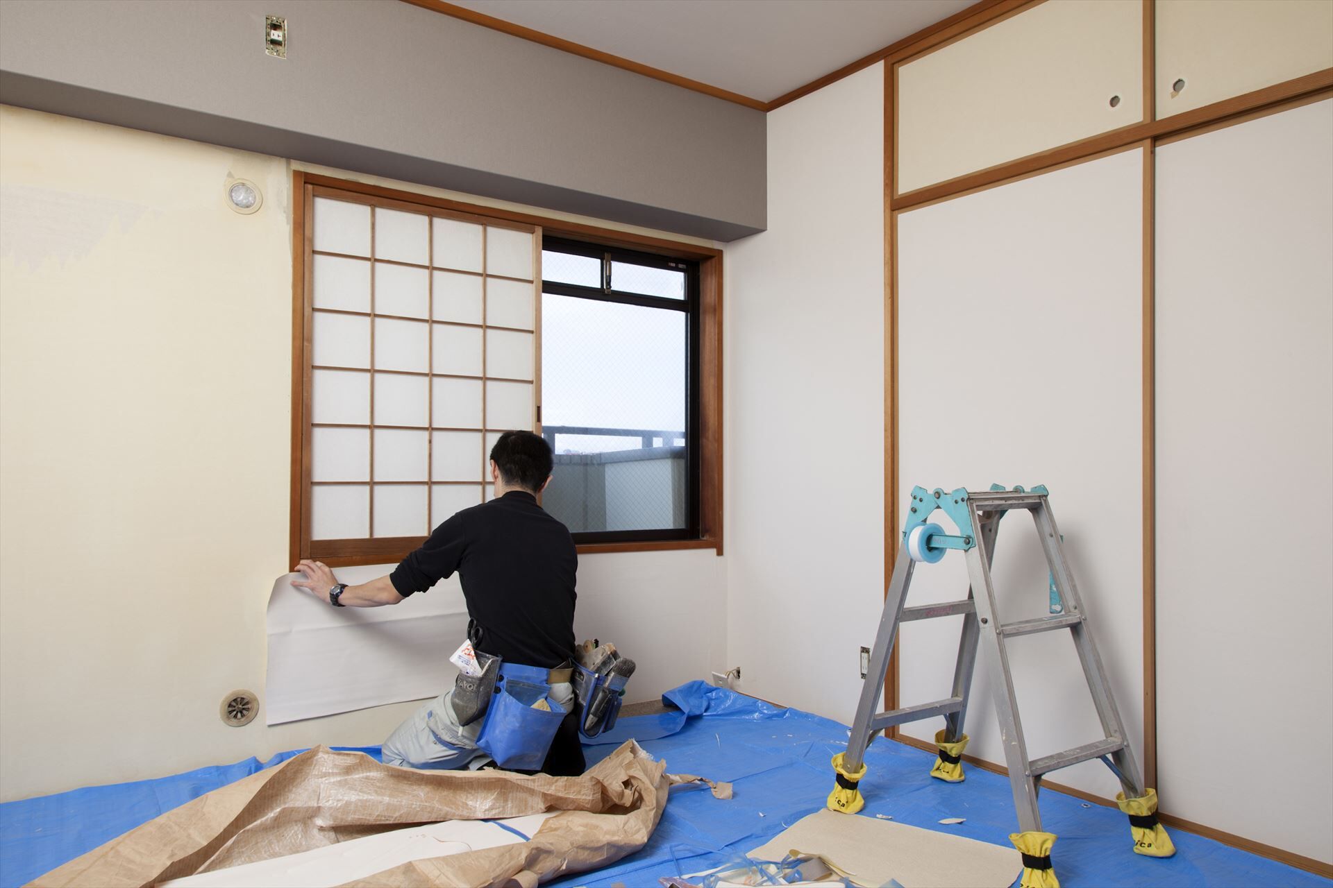 クロス張替え